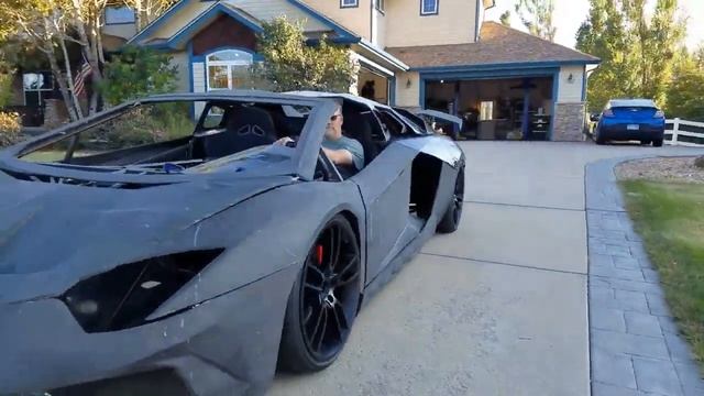 Lamborghini на 3D-принтере смотреть онлайн