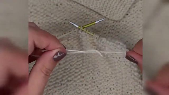 КАК СОЕДИНИТЬ НИТИ ИЗ ХЛОПКА смотреть онлайн