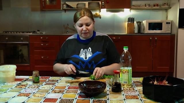 Видео-рецепт: Лангустины(креветки) в маринаде на гриле смотреть онлайн