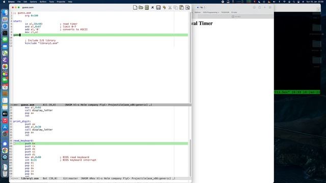 Let's Code x86 Assembly: 0x03 Keyboard Input смотреть онлайн