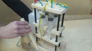 Пресс из шприцов