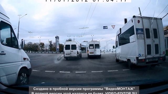 Нарезка видео о поведении водителей в Днепре (октябрь ноябрь 2012г.) смотреть онлайн