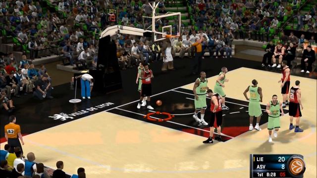 NBA 2k11 Euroleague mod J.R. Smith Curses смотреть онлайн