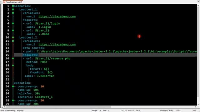 JMETER CON TAURUS - 3 | VARIABLES – CSV FILES смотреть онлайн