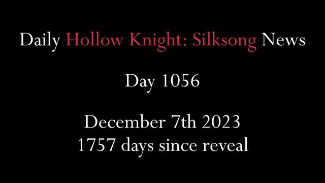 Daily Hollow Knight: Silksong News - Day 1056 смотреть онлайн