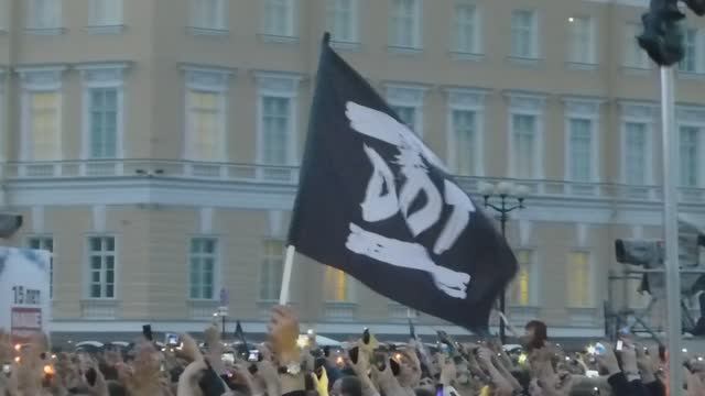 ДДТ- Это всё... (35-летие ЛРК) Концерт на Дворцовой площади смотреть онлайн