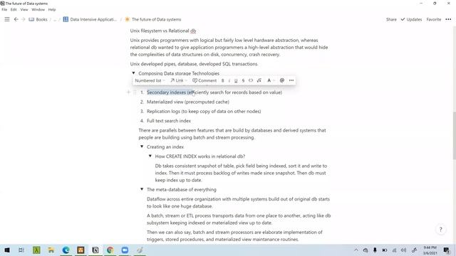 Designing Data Intensive applications - Chapter 12 (Part 1) - Future of Data systems смотреть онлайн