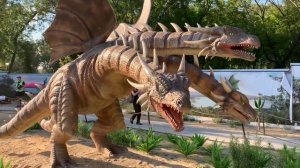 Выставка Земля Драконов в Парке Победы в Челябинске. Стоит ли идти?