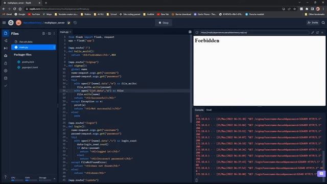 Learning Python | Day 4 | Multiplayer backend | Aarushiswinner Yo смотреть онлайн