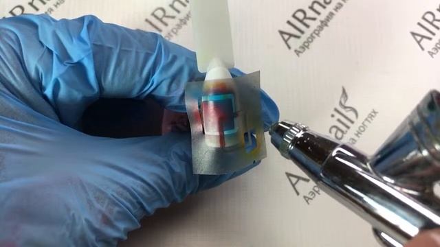 МК Геометрия. Аэрография на ногтях 2019 смотреть онлайн
