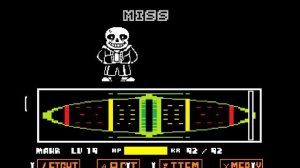 Sans battle(No Hit)/Битва с Сансом(без получения урона)