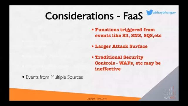 we45 webinar - Practical Serverless Security with DVFaaS смотреть онлайн