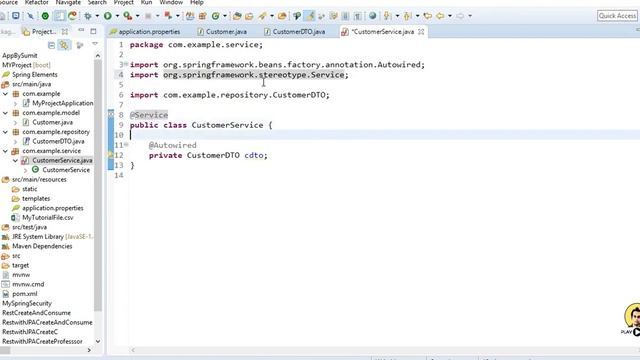 Set Data To Database By Reading Data From CSV FILE USING SPRING BOOT & JPA смотреть онлайн