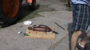 Трактор Т40  Ремонт гидроцилиндра ЦС75