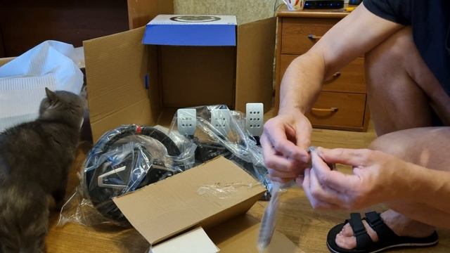 Thrustmaster T248. Распаковка