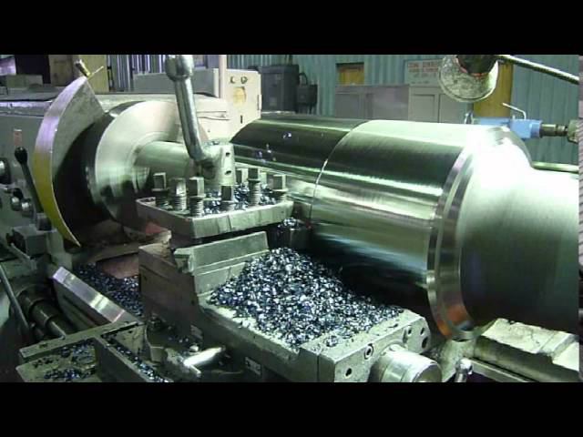 Токарная обработка прокатных валков их чугуна. смотреть онлайн