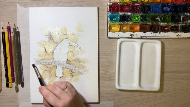 МАСТЕР-КЛАСС с использованием карандашей FABER CASTELL смотреть онлайн