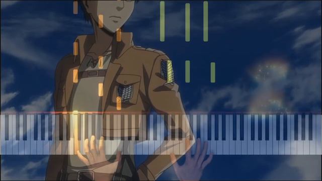 Attack On Titan Season 3 | Opening 1 Red Swan (piano) смотреть онлайн