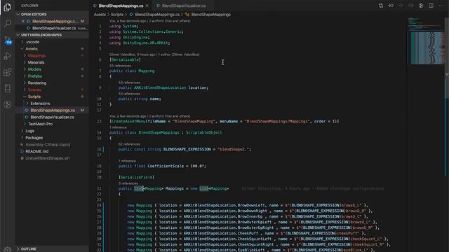 Unity3d AR Foundation - How To Map ARKit Blendshapes With 3D Models?