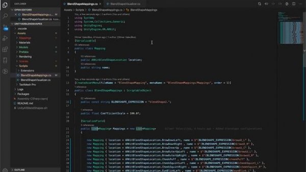 Unity3d AR Foundation - How To Map ARKit Blendshapes with 3D Models?