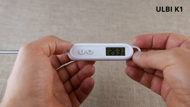 Кулинарный электронный термометр для приготовления пищи, термощуп для еды, овощей, жидкости ULBI K1