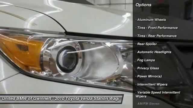 2010 Toyota Venza Duluth GA F33952A смотреть онлайн