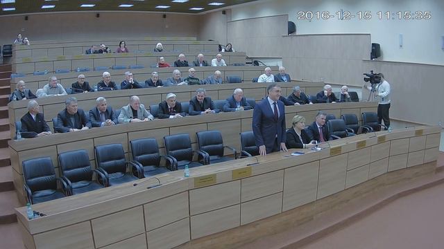 Совещательное собрание первых депутатов Верховного Совета ПМР 15.12.2016