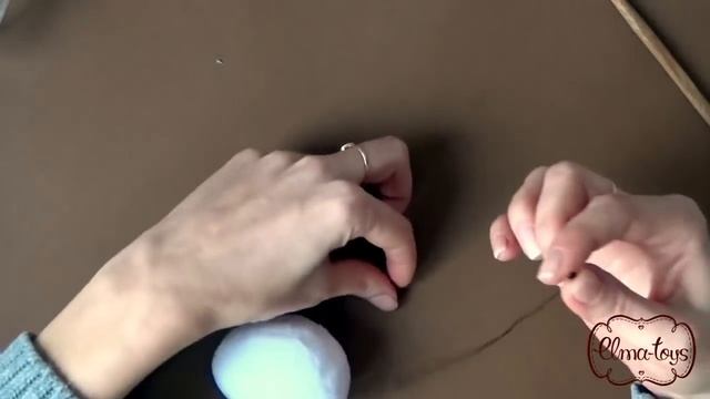 Как сшить маленького мишку. Подарок на св. Валентина или 8 марта своими руками. | Elma-toys смотреть онлайн