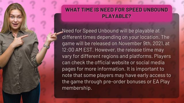 What time is Need for Speed Unbound playable? смотреть онлайн