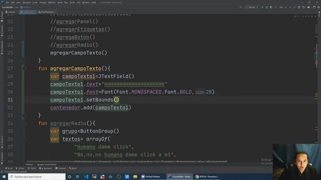 Campo de texto (JTextField) (Curso de Kotlin desde cero [82])??? смотреть онлайн