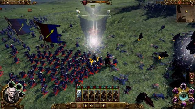 Warhammer: Total War (Blood Knights vs Bretonnia) смотреть онлайн