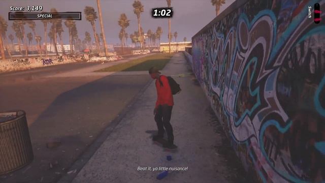 How to "Ollie the magic bum 5x" Venice beach - Tony Hawk Pro Skater ALL Bum Locations Guide смотреть онлайн