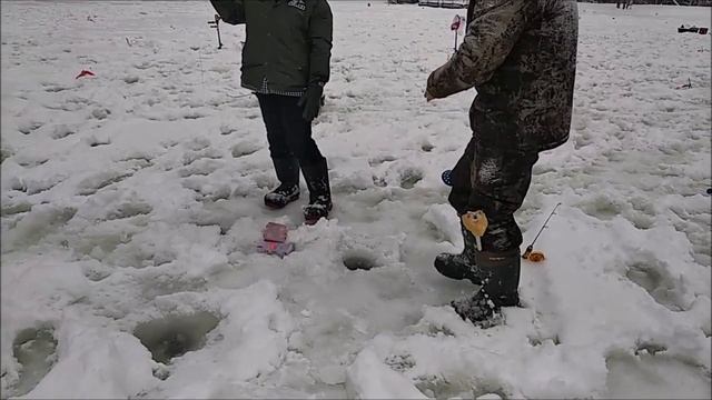 Поимки и сходы на Нижнем. Клёвое место Лосиный остров. смотреть онлайн