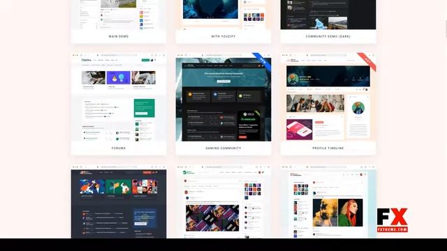 MetaFans - Community and Social Network BuddyPress Theme community forum Website Builder смотреть онлайн