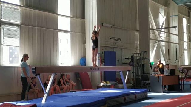 Спортивная гимнастика, Брест. Бревно, 3-й взрослый / Artistic gymnastic, beam, level 8 смотреть онлайн