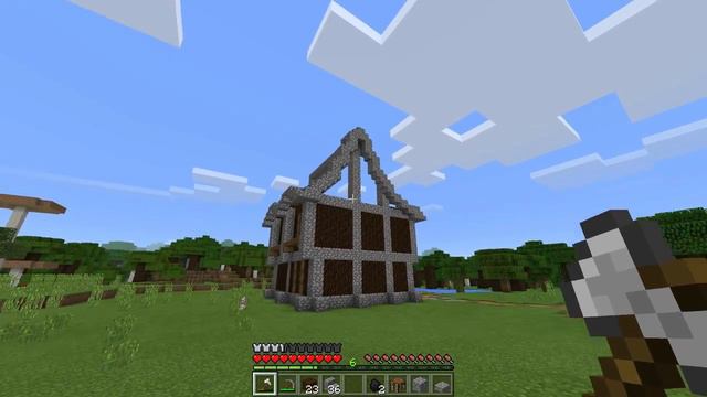 House in the Woodland - Minecraft Pocket and Windows 10 Edition (0.17?) #2 смотреть онлайн