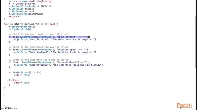 Front-End Web Development using Go : The Profile | packtpub.com смотреть онлайн