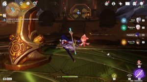 Соедините цепь и активируйте правую дверь механизма | Genshin Impact