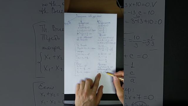 День 5 марафона по математике. Решение квадратных уравнений. смотреть онлайн