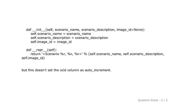 MySQL : SQLAlchemy: How to make an integer column auto_increment (and unique) without making it a p смотреть онлайн