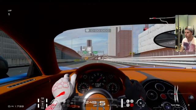 Gran Turismo Sport - Bugatti Veyron TOP SPEED TEST! смотреть онлайн