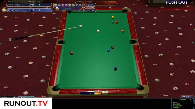 Virtual Pool 4 Online - Scotch Doubles with commentary from Mal255 & 9BallDotCom смотреть онлайн