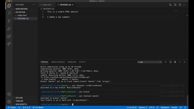 Git/Github Basics (Put your personal website online for FREE!) смотреть онлайн