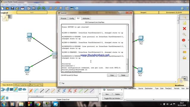 Connect 2 Switches in Cisco Packet Tracer | Explained смотреть онлайн