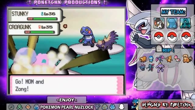 Pokémon PEARL Nuzlocke! (w/ Poketchx) - EPISODE #19: Cyrus! смотреть онлайн