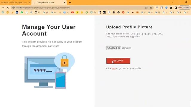 Graphical Password Authentication in PHP смотреть онлайн