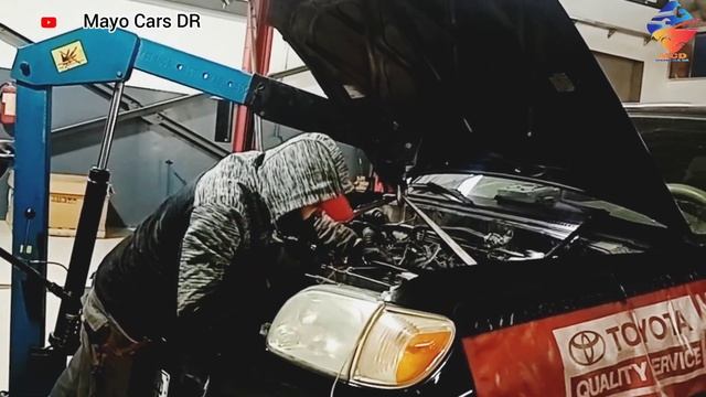How To Removing 1GR-FE V6 4.0L Engine Of Toyota Tundra || Bad Engine Sound смотреть онлайн