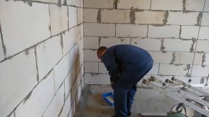 Как правильно подготовить стены из газоблока под штукатурку и сэкономить материал!