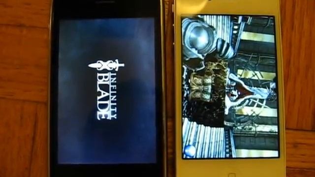 iPhone 4S vs iPhone 3GS Infinity Blade Load Times Tested смотреть онлайн