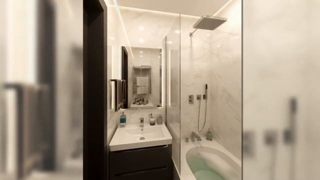 Ванная. Маленькая ванная комната. Дизайн ванной. смотреть онлайн